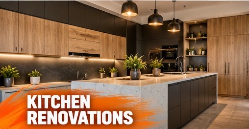 Kitchen design concept: modern minimalist